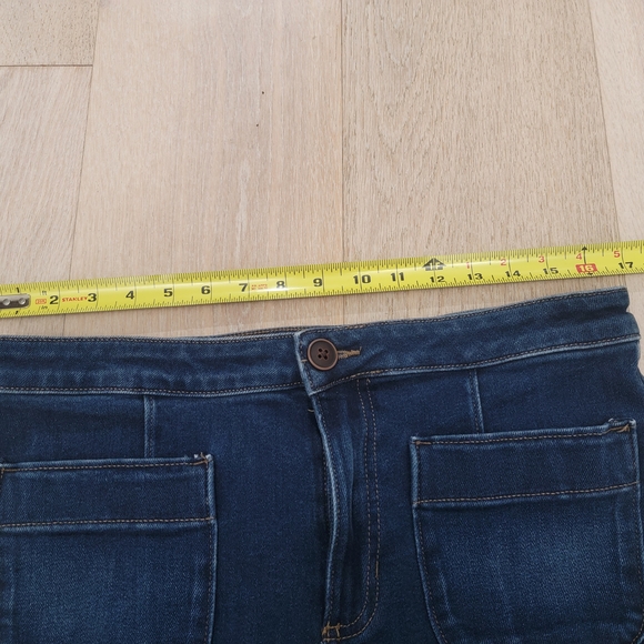 LC Lauren Conrad Dark Blue Flare Jeans - Picture 5 of 8